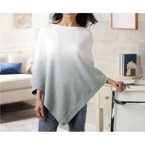 Barefoot DreamsCozyChic ultra lite ombré poncho onesize